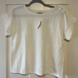 Madewell Top with Button Detail
